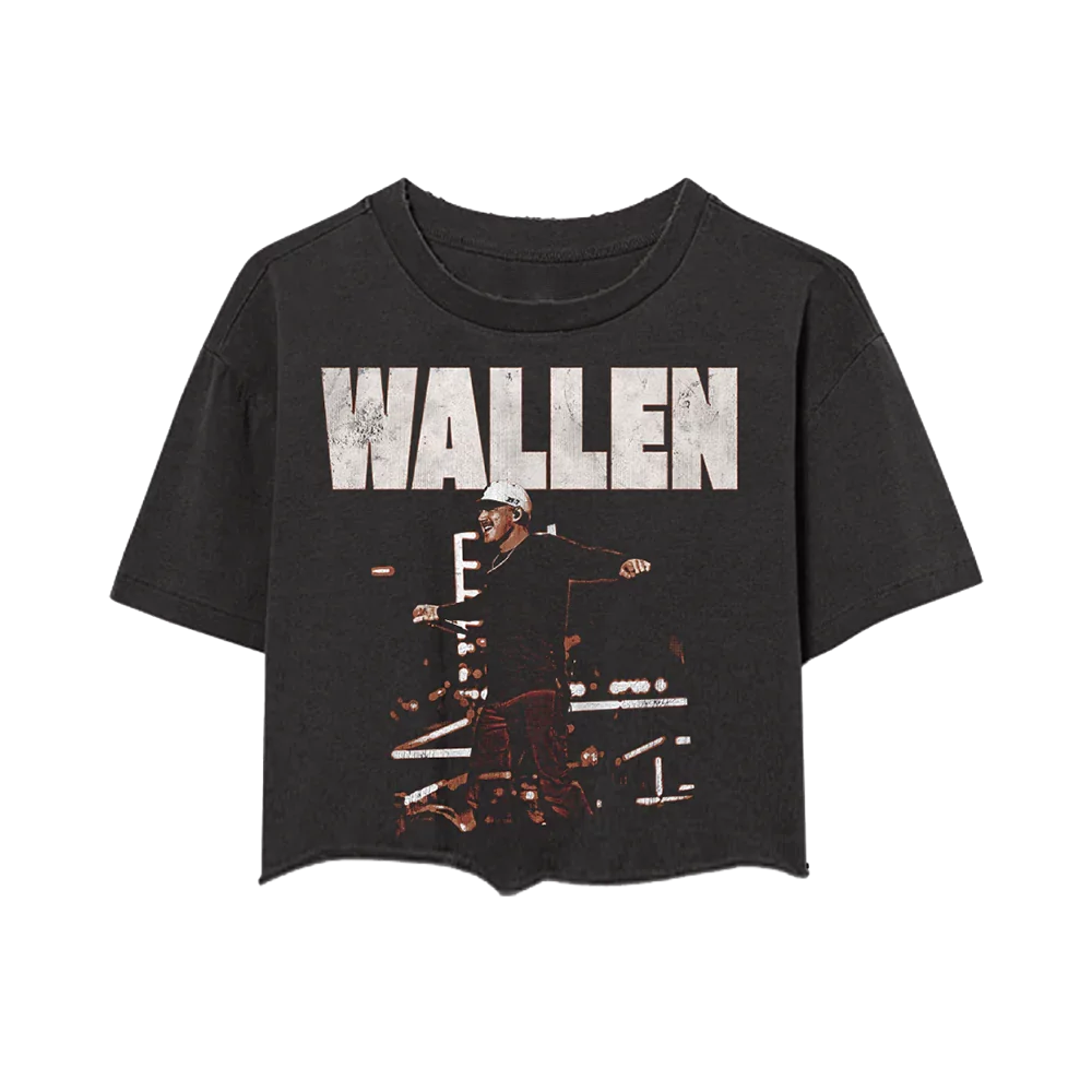 WALLEN LIVE PHOTO CROP T-SHIRT